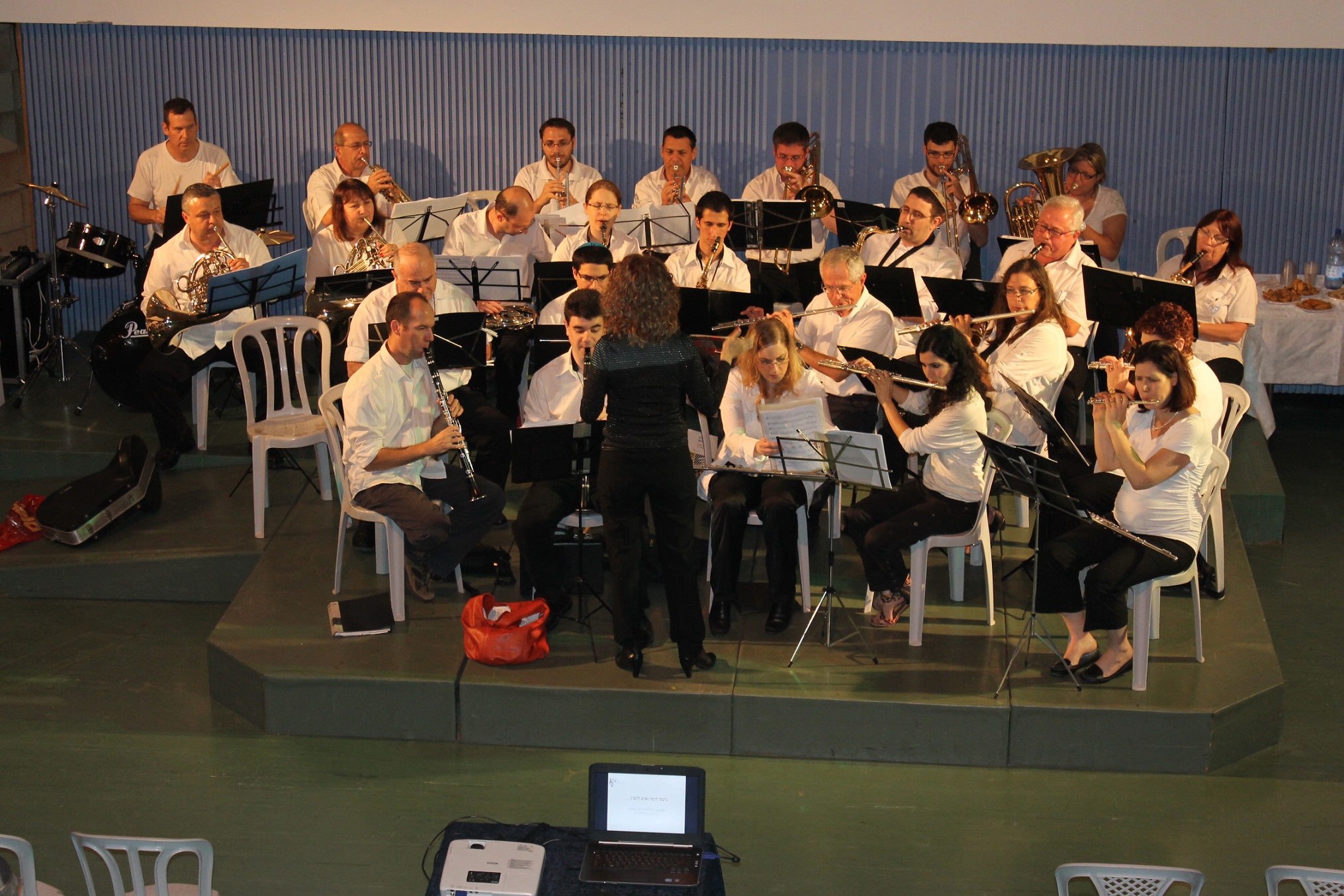 תזמורת נשפני חיפה צילם גריגורי יונגלסון (הגדל)